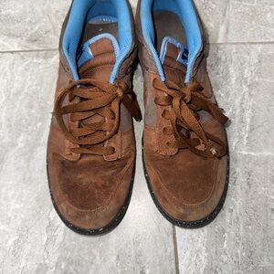 Nike Brown and Blue Sneakers Casual Comfort